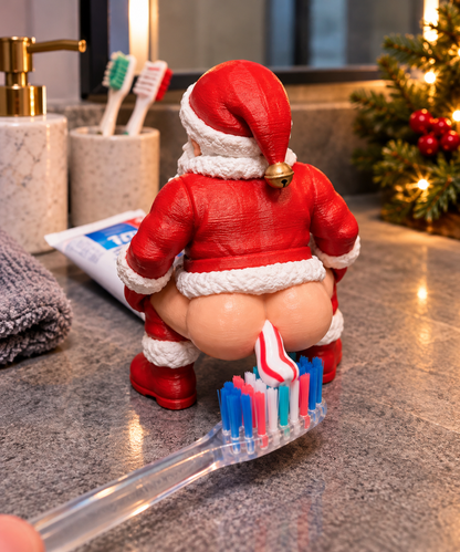 SantaSqueeze Funny Christmas Toothpaste Dispenser